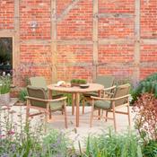 Kettler Meadow 4 Seat Wood Dining Set