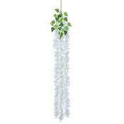 144cm Hydrangea Blossom Trail White