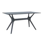 Ibiza 140 Commercial Rectangular Table - Grey image