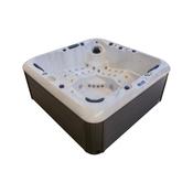 Helios-II Hot Tub - Silver and White