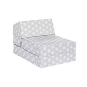 Single Chair Bed/Mattress - Silver Star