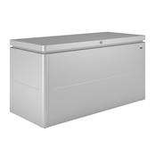 LoungeBox Storage Box - Metallic Silver - Large
