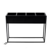 Loft Cubo Metal Flower Bed - Black Box (60cm x 80cm)