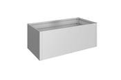 Raised Vegetable Bed - Metallic Silver - 2 x 1 (201cm x 102cm x 77cm)