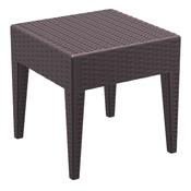 Miami Lounge Outdoor Side Table - Brown