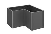 Planting Bed Belvedere - Metallic Dark Grey - MIDI - L100