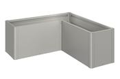Planting Bed Belvedere - Metallic Quartz Grey - MIDI - L150
