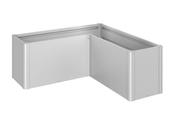 Planting Bed Belvedere - Metallic Silver - MIDI - L150