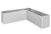 Planting Bed Belvedere - Metallic Silver - MIDI - L200