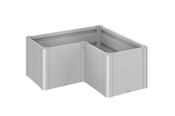 Planting Bed Belvedere - Metallic Silver - MINI - L100