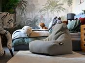 Extreme Lounging Teddy Mini B Bean Bag - Soft Grey