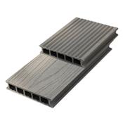 Therrawood Composite Decking Sample - Stone Grey