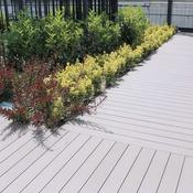 TherraWood Composite Decking - Embossed Stone Grey (3.6m x 140mm x 26mm)