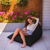 Large Outdoor Pyramid Bean Bag - Black