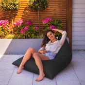 Large Outdoor Pyramid Bean Bag - Grey