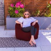 Kids Outdoor Classic Bean Bag - Red