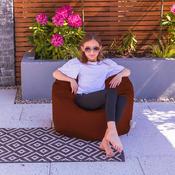 Kids Outdoor Classic Bean Bag - Orange