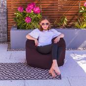 Kids Outdoor Classic Bean Bag - Berry