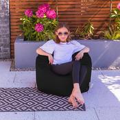 Kids Outdoor Classic Bean Bag - Black