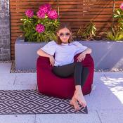 Kids Outdoor Classic Bean Bag - Pink
