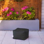 Outdoor Footstool Bean Bag - Grey image