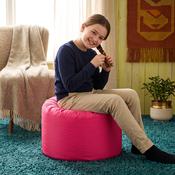 Pouffe Beanbag Chair - Pink image