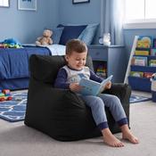 Kids Armchair Beanbag Chair - Black image