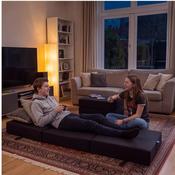 Folda Cube Bed &amp; Mattress - Black image