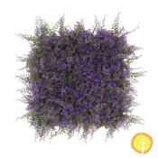 Bushy Purple Fern Wall Panel 1m x 1m (UV Resistant)