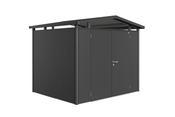 Garden Shed Panorama - Metallic Dark Grey - 273 x 238 x 227 - Double Door