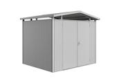 Garden Shed Panorama - Metallic Silver - 273 x 238 x 227 - Double Door