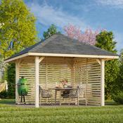 Bianca 8.3m Connect Gazebo with Connect Wall (319cm x 300cm x 300cm) image