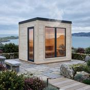 Grace 5.3sqm (2.5m x 2.5m) Sauna with 6KW Narvi Heater