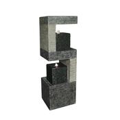 S Shape Black Columns