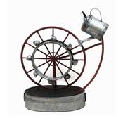 Metal Water Wheel Fountain image