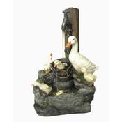 Duck Family at Tap Poly Resin Water Feature image