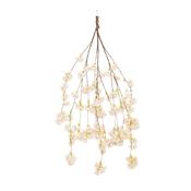 110cm MultiBranch Hanging Cherry Blossom Branch – Peach image