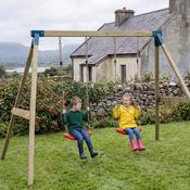Little Glen Fly Light Double Swing Set image