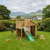 Little Glen Tibalu Playhouse with Green Slide image