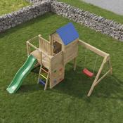 Little Glen Bibalu Treehouse with Swing and Green Slide image
