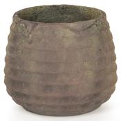 V-Pot Taupe Round Pot image