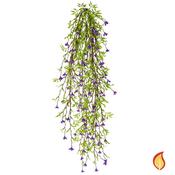 Hanging Green Leaves with Purple Flowers (Fire Resistant)