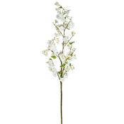 157cm Foliage Cherry Blossom – White image
