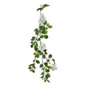 112cm (3.6ft) Bougainvilla Foliage - White / Yellow image