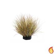 35cm Variegated Green Grass (Fire Resistant) image