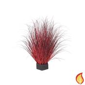 66cm Grass Red / Black Tip (Fire Resistant)