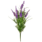 44cm Grass Mix With Purple