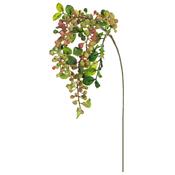 55cm Hanging Berry Spray Foliage - Green