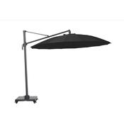 Alexander Rose 3.0m Round Aluminium Cantilever Parasol in Charcoal with 90kg Base image