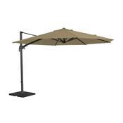 Alexander Rose 3.5m Round Aluminium Cantilever Parasol – Taupe image